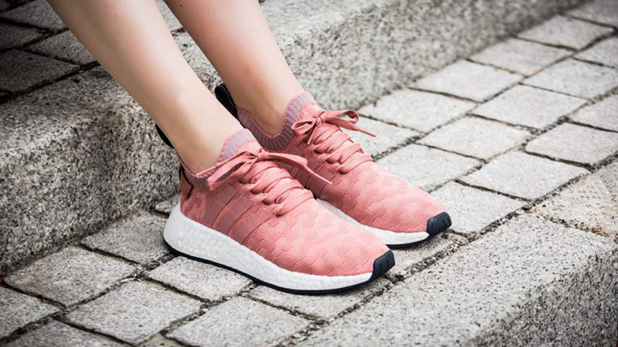 adidas NMD R2 Primeknit Raw Pink 