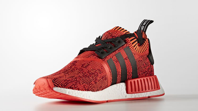 nmd primeknit red
