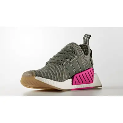 adidas NMD R2 Primeknit Green Pink Where To Buy BY9953 The Sole Supplier