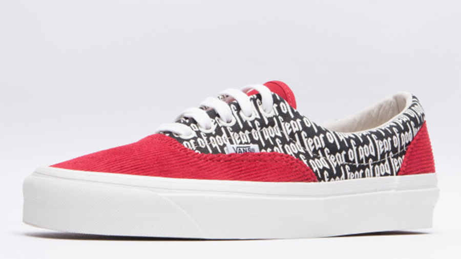 Fear of x Vans Vault UA ERA 95 DX Red | Where To Buy | VN0A3MQ5PZQ | The Sole Supplier