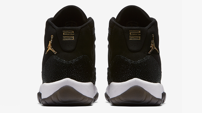 11 jordans black and gold