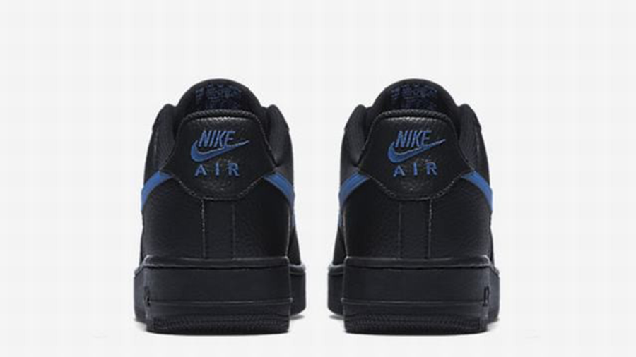 nike air force 1 low black and blue
