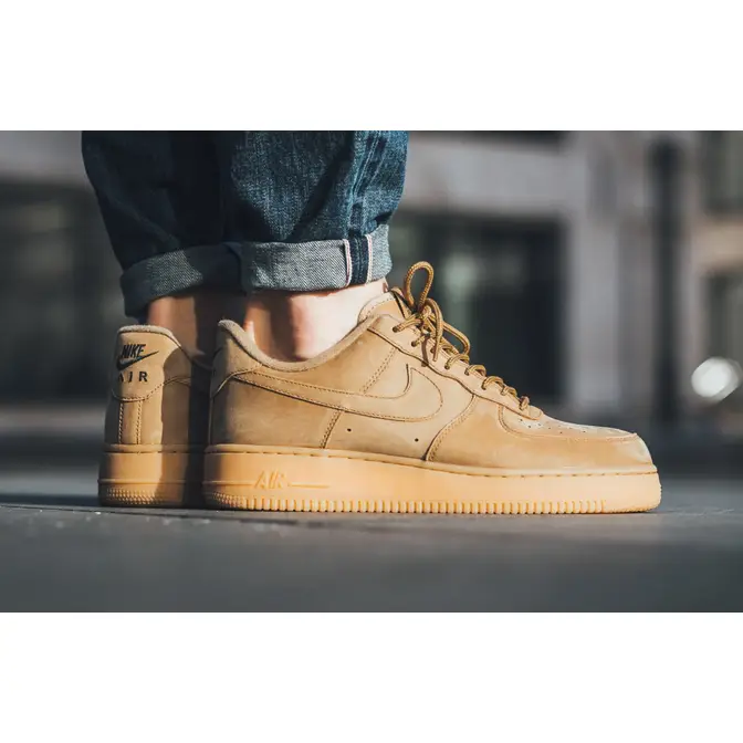 Supreme Nike Air Force 1 Low Flax Release Details - JustFreshKicks