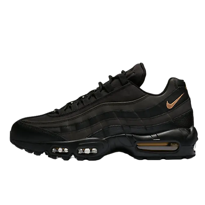 Black white gold sales air max 95