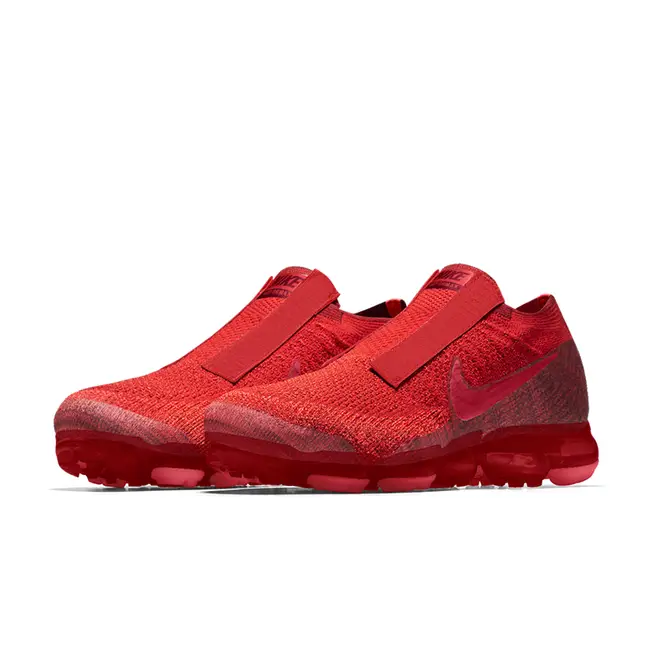 Nike Air VaporMax Flyknit Laceless SE iD Red | Where To Buy | NA | The ...