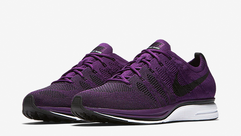purple nike trainers