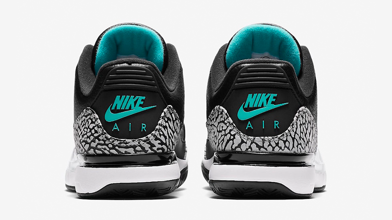 Nike Zoom Vapor Air Jordan 3 Atmos Black Jade