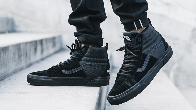 north face vans high tops