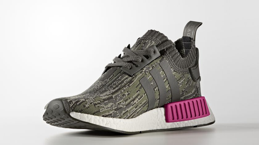 adidas NMD R1 Primeknit Camo Green Where Buy | BZ0222 | The Sole Supplier