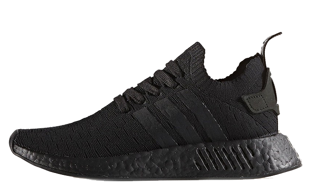 adidas nmd r2 primeknit triple black