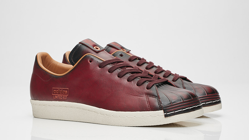 adidas x Limited Edt Superstar 80s Bank Vault Burgundy | Where To Buy |  CP9714 | The Sole Supplier