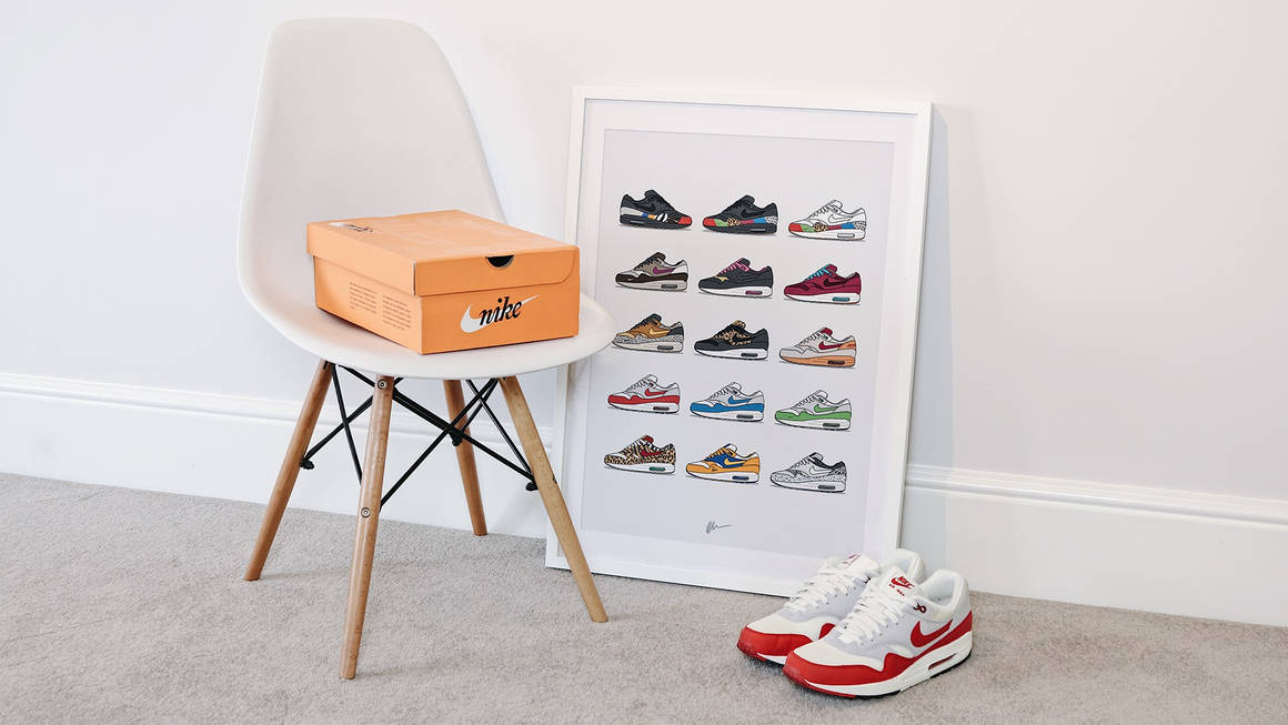 This Sneaker Wall Art By Kick Posters Is The Perfect Gift For Any Sneakerhead