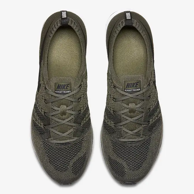 Nike flyknit cheap trainer mens olive