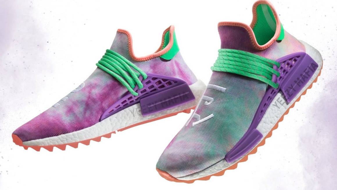 First Look At The Pharrell Williams x adidas Originals NMD Human Race 'Holi Trail' Pacl