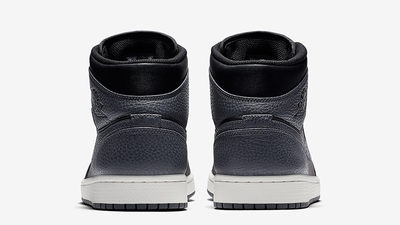 Jordan 1 Mid Tumbled Leather Grey | Where To Buy | 554724-041 | The ...