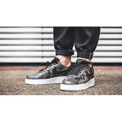 Nike air force 1 camo olive on sale