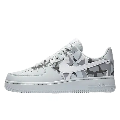 Nike Air Force 1 'Grey Reflective Camo' 823511-009 - KICKS CREW