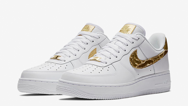 Nike Air Force 1 CR7 Golden Patchwork - Where To Buy - AQ0666-100 | The  Sole Supplier