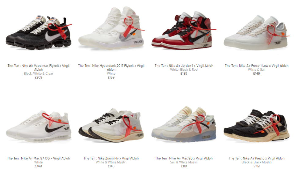 "The Ten" Off-White x Nike Collection Just Restocked Real deal