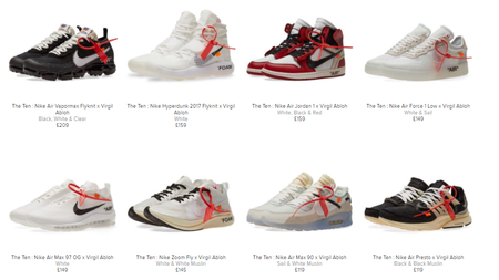 "The Ten" Off-White x Nike Collection Just Restocked
