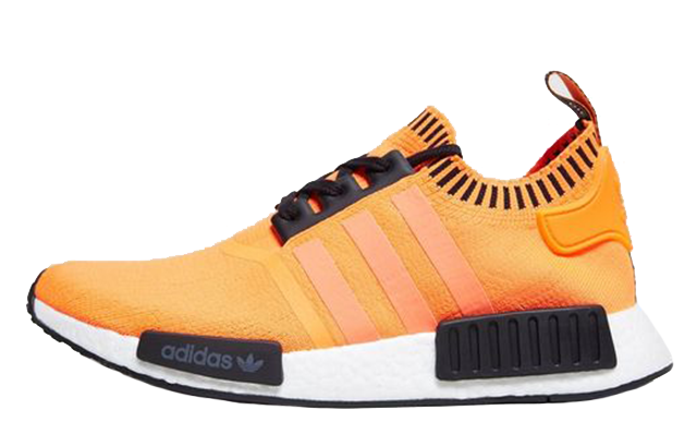 orange and white nmd