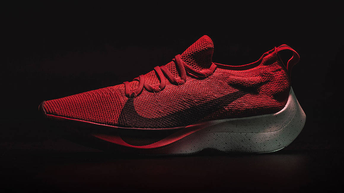 The Nike Vapor Street Flyknit &#8216;Rich Red/White&#8217; Is Literally Fire