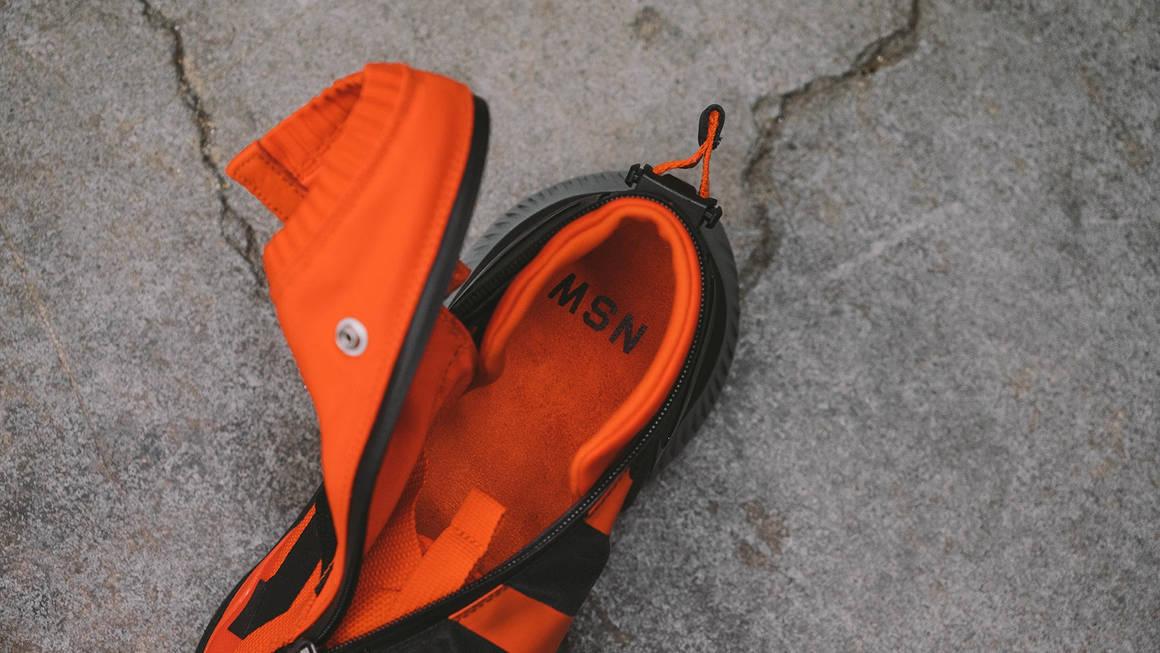 A Detailed Look At The Gyakusou x NikeLab Gaiter Boot &#8216;Team Orange&#8217;
