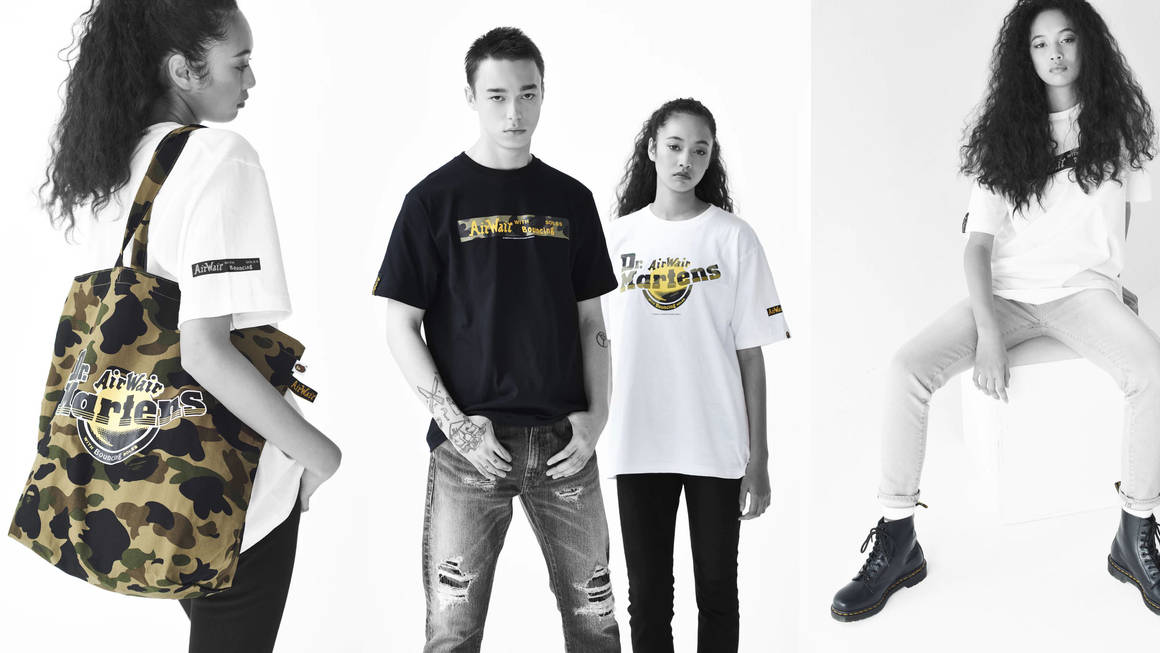 BAPE And Dr. Martens Team Up For A Boot And Apparel Collection