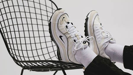 Blogger Anni Bolika Just Modelled Nike's AM 98 In Cream And We're Jealous!