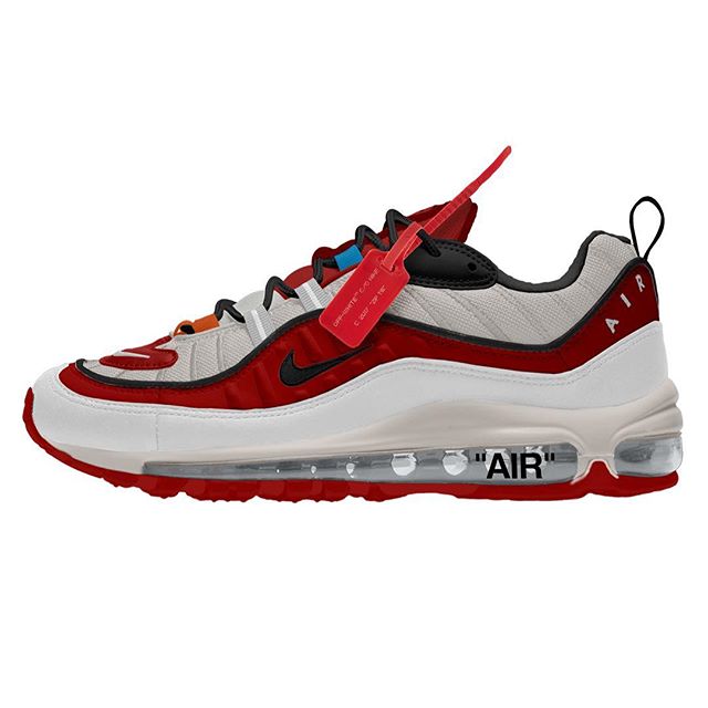 Air max 98 clearance essential rouge