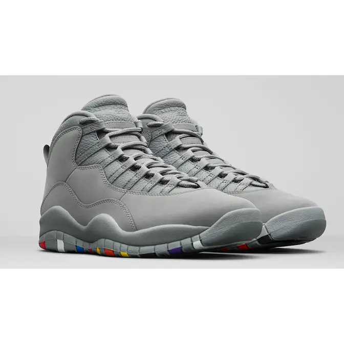 Grey and store black jordan 10s