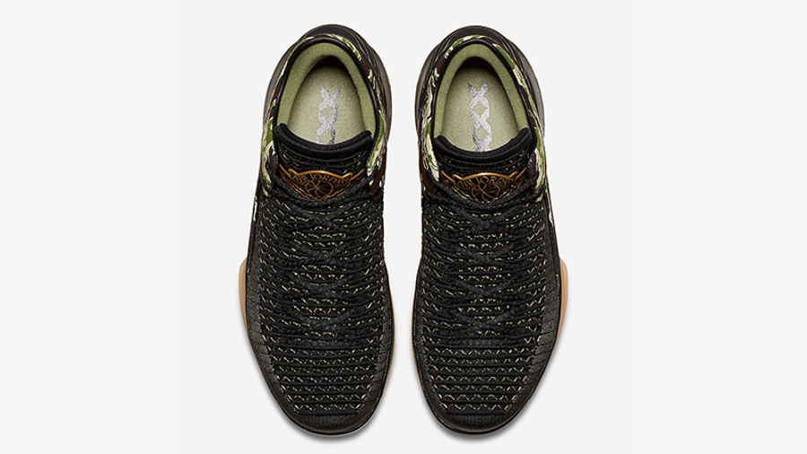 Jordan 32 Low Camo Black Gold Where To Buy Ah3347 021 The Sole Supplier