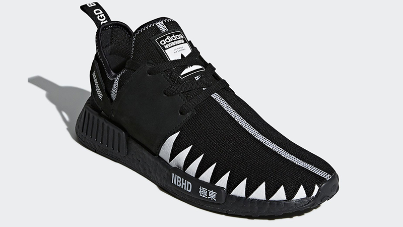 adidas neighborhood nmd triple black 