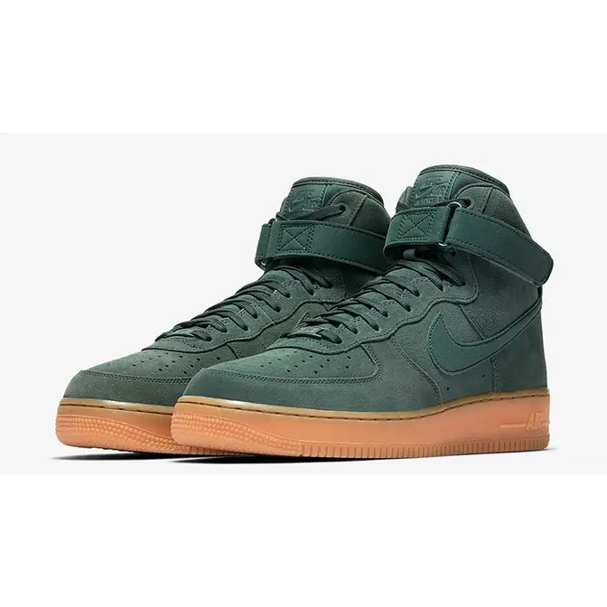 Shop Nike Air Force High Lv8 Suede AA1118-300 green