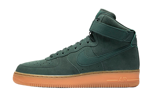 air force 1 suede green