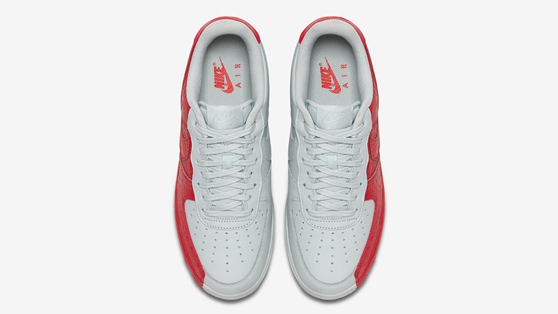 Nike Air Force 1 Low Split Crimson