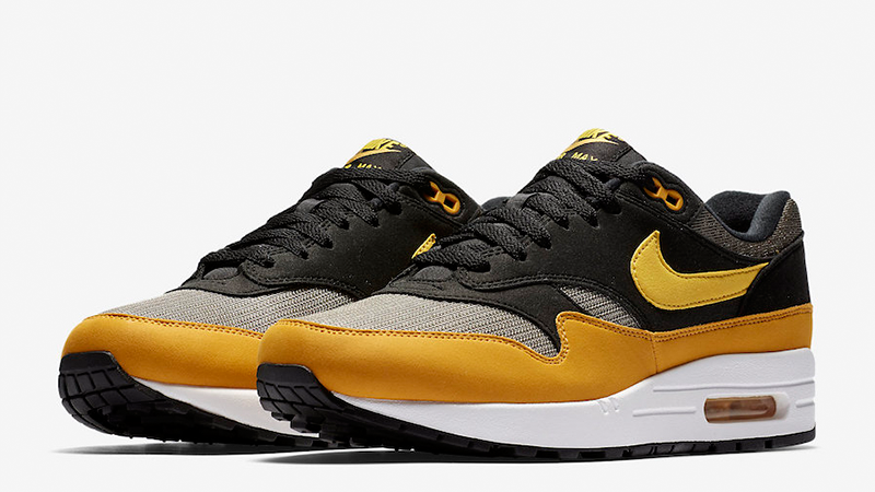 Nike Air Max 1 Black Yellow | Where To Buy | | The Sole Supplier