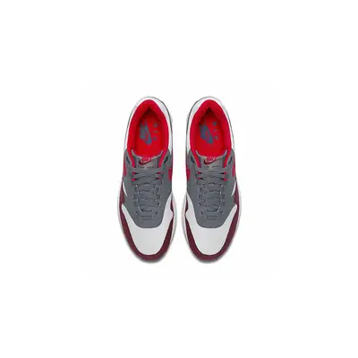 air max 1 grey red