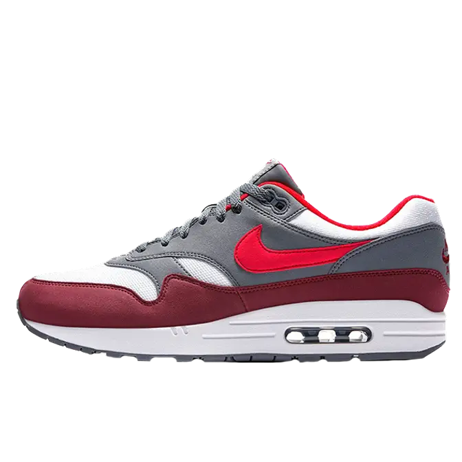 air max 1 grey red