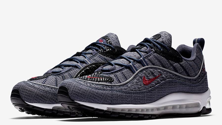 Nike Air Max 98 Thunder Blue | Where To Buy | 924462-400 | The Sole Supplier
