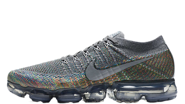 Nike Air VaporMax Flyknit Grey Multi Nike Air VaporMax Flyknit Grey Multi