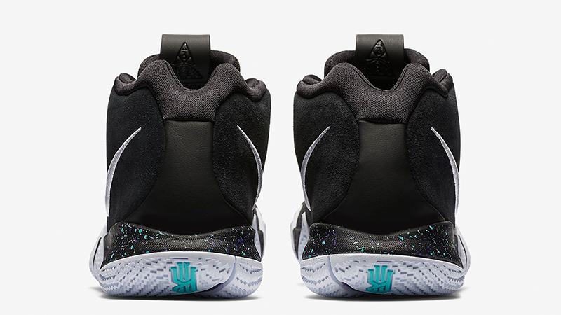 nike kyrie 4 black and white