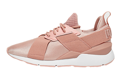 puma muse satin peach