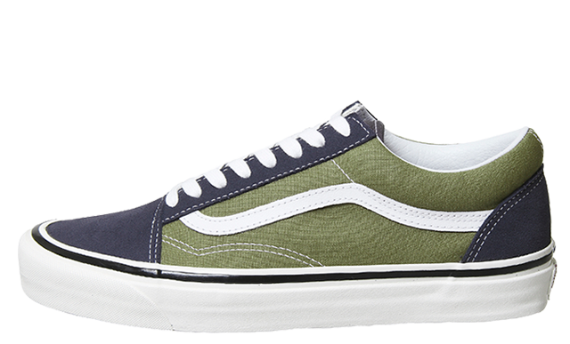 navy green vans