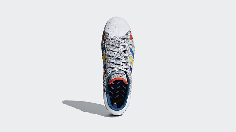 White Mountaineering x adidas Superstar Grey Multi