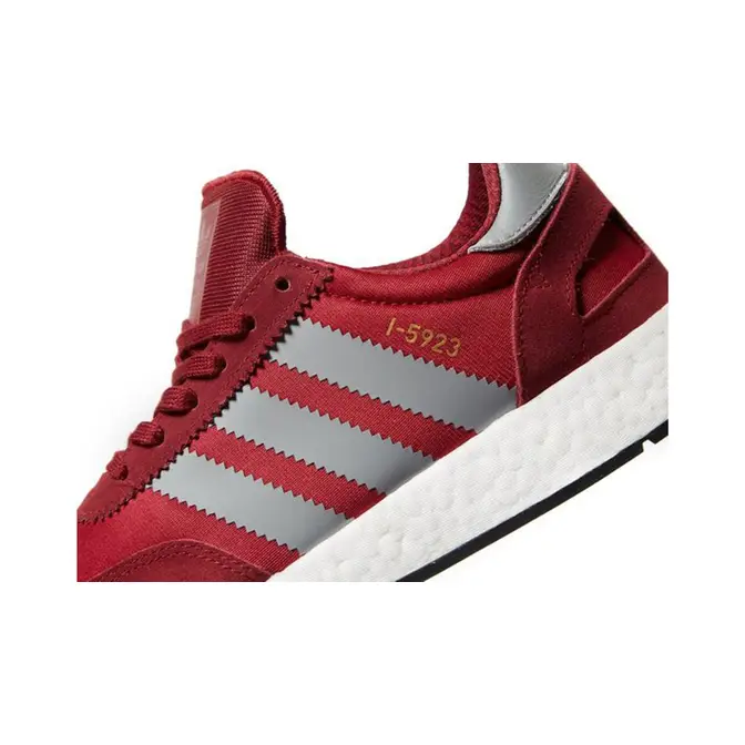 adidas I-5923 Boost Burgundy Grey