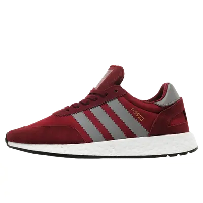 adidas I-5923 Boost Burgundy Grey