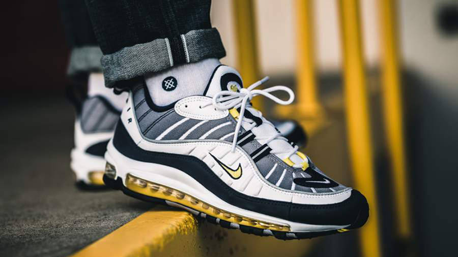 air max 98 yellow and blue