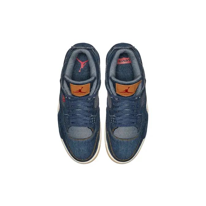 Levis x Nike Air Jordan 4 Navy | Where To Buy | AO2571-401 | The Sole  Supplier