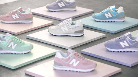 Step Into Spring With New Balance's Classic 574 Pastel Pack Step Into Spring With New Balance's Classic 574 Pastel Pack